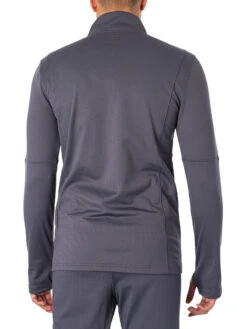 Under Armour Logo Track Mid Layer Top - Grey -Standout Fashion Shop 47851c