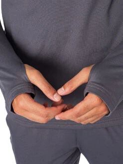 Under Armour Logo Track Mid Layer Top - Grey -Standout Fashion Shop 47851e