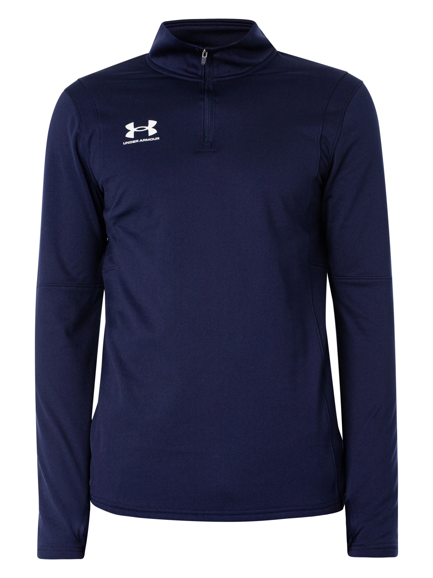 Under Armour Logo Track Mid Layer Top - Navy/White 8 Under Armour Logo Track Mid Layer Top - Navy/White - Image 8