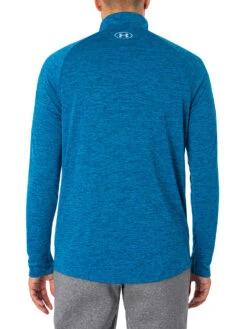 Under Armour Tech 1/2 Zip Long Sleeve Top - Blue -Standout Fashion Shop 47867c