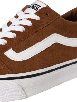 Vans Ward Suede Trainers - Dachshund -Standout Fashion Shop 47882h