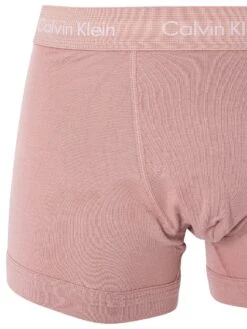 Calvin Klein 3 Pack Trunks - Woodrose/Field Olive/Deep Rouge 11 Calvin Klein 3 Pack Trunks - Woodrose/Field Olive/Deep Rouge -Standout Fashion Shop 47883c