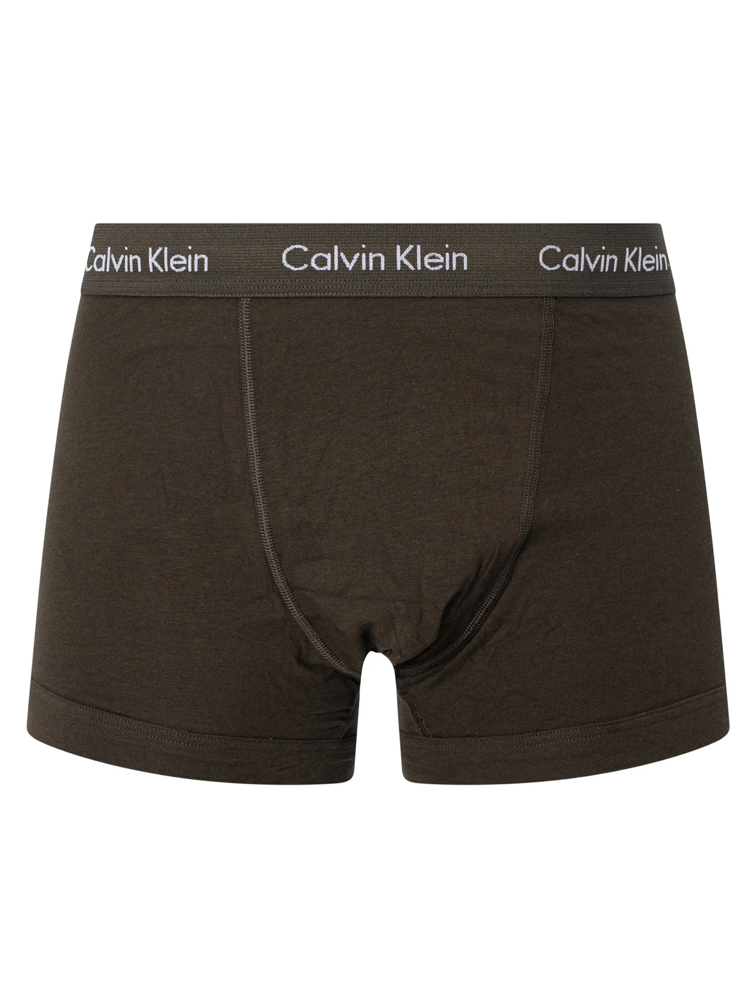 Calvin Klein 3 Pack Trunks - Woodrose/Field Olive/Deep Rouge 5 Calvin Klein 3 Pack Trunks - Woodrose/Field Olive/Deep Rouge - Image 5