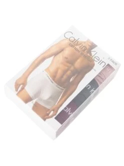 Calvin Klein 3 Pack Trunks - Woodrose/Field Olive/Deep Rouge 17 Calvin Klein 3 Pack Trunks - Woodrose/Field Olive/Deep Rouge -Standout Fashion Shop 47883i