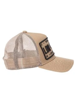 Christian Rose Iconic Plate Trucker Cap - Sand/Black -Standout Fashion Shop 47892d