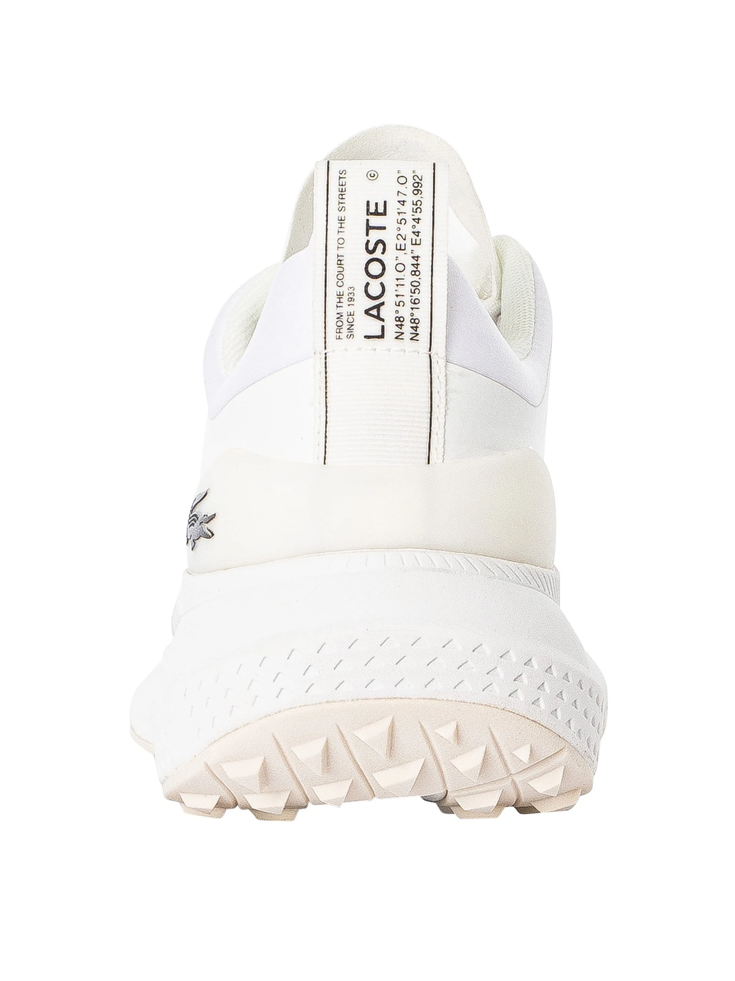 Lacoste Active 4851 123 1 SMA Trainers - White/White 5 Lacoste Active 4851 123 1 SMA Trainers - White/White - Image 5