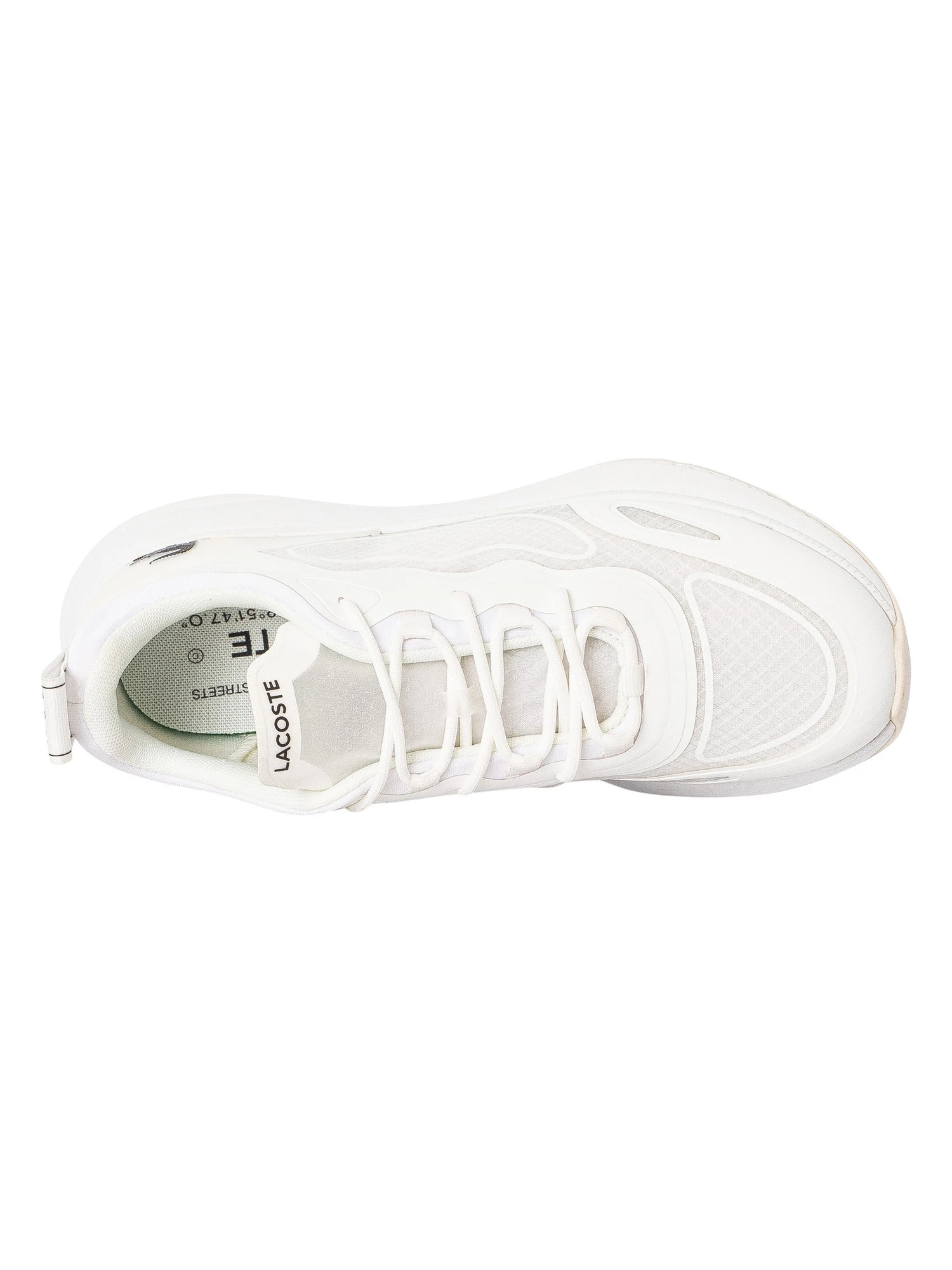 Lacoste Active 4851 123 1 SMA Trainers - White/White 6 Lacoste Active 4851 123 1 SMA Trainers - White/White - Image 6