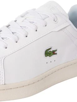 Lacoste Carnaby Pro 123 9 SMA Leather Trainers - White/Off White 16 Lacoste Carnaby Pro 123 9 SMA Leather Trainers - White/Off White -Standout Fashion Shop 47899h