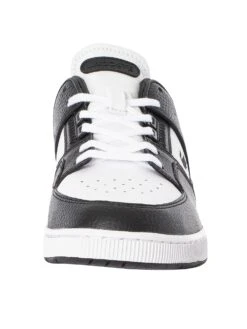 Lacoste Court Cage 223 3 SMA Leather Trainers - White/Black 12 Lacoste Court Cage 223 3 SMA Leather Trainers - White/Black -Standout Fashion Shop 47901d