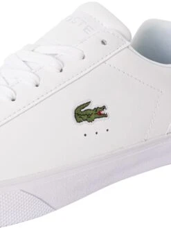 Lacoste Lerond Pro BL 23 1 CMA Leather Trainers - White/White -Standout Fashion Shop 47903h