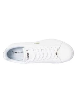 Lacoste Carnaby Pro 123 8 SMA Leather Trainers - White/Black -Standout Fashion Shop 47910f