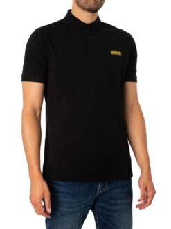 Barbour International Essential Polo Shirt - Black