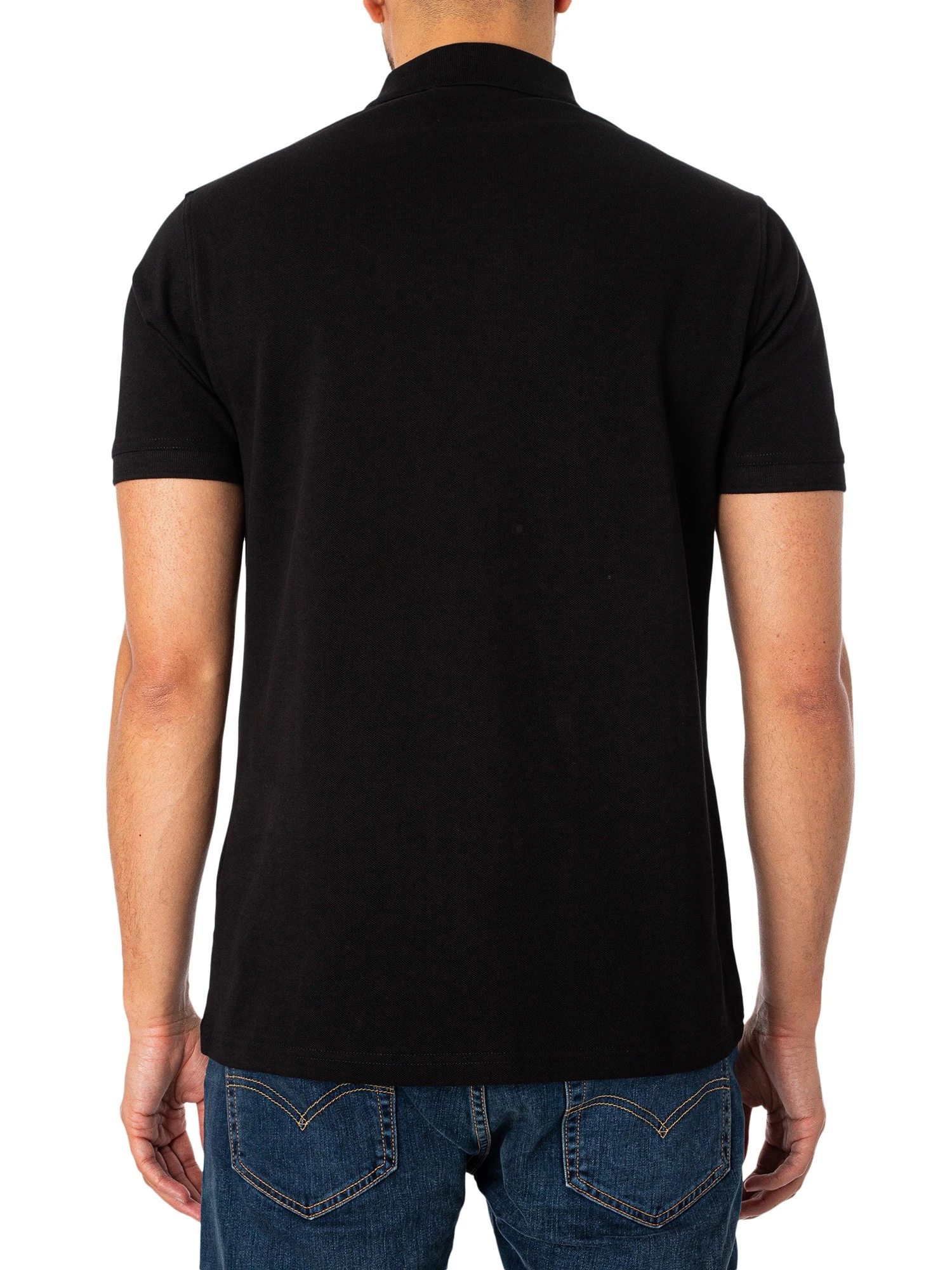 Barbour International Essential Polo Shirt - Black 3 Barbour International Essential Polo Shirt - Black - Image 3