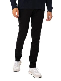 Farah Endmore Chino Twill Skinny Chinos - Black