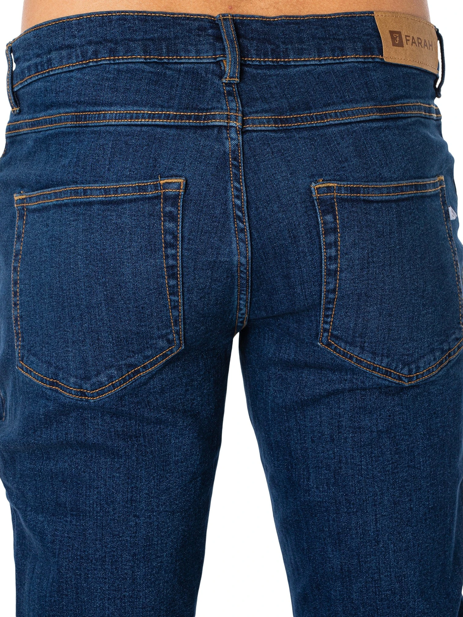 Farah Lawson Stretch Denim Jeans - Denim Blue 4 Farah Lawson Stretch Denim Jeans - Denim Blue - Image 4