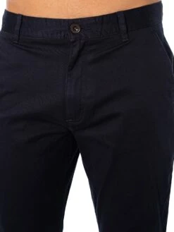 Farah Lawson Twill Chinos - True Navy -Standout Fashion Shop 47948e