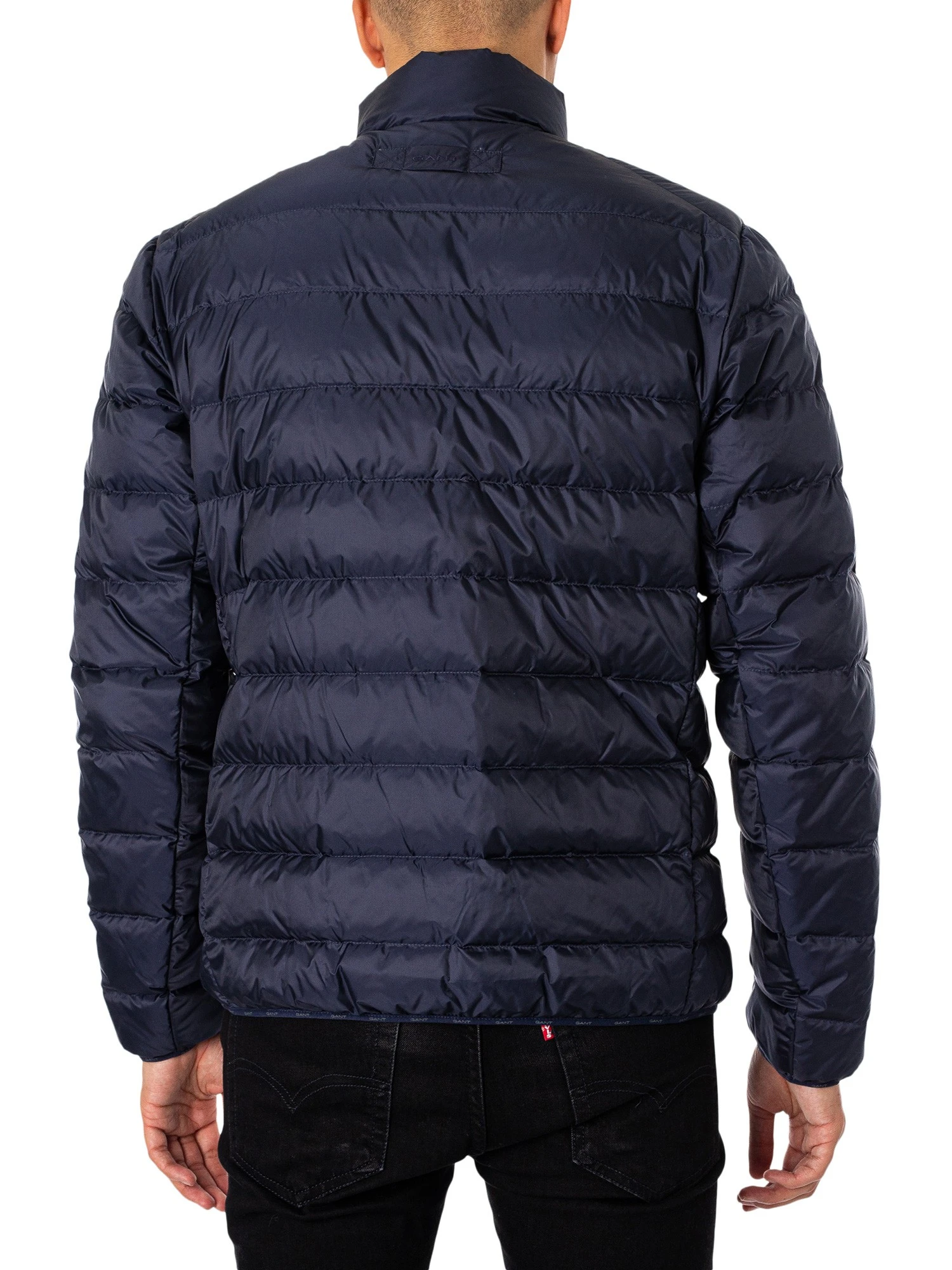 GANT Light Down Jacket - Evening Blue 3 GANT Light Down Jacket - Evening Blue - Image 3