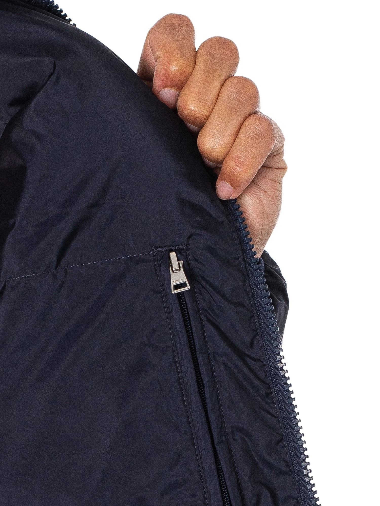 GANT Light Down Jacket - Evening Blue 6 GANT Light Down Jacket - Evening Blue - Image 6