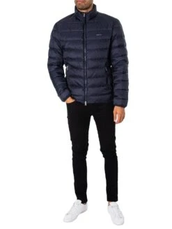 GANT Light Down Jacket - Evening Blue 14 GANT Light Down Jacket - Evening Blue -Standout Fashion Shop 47957g