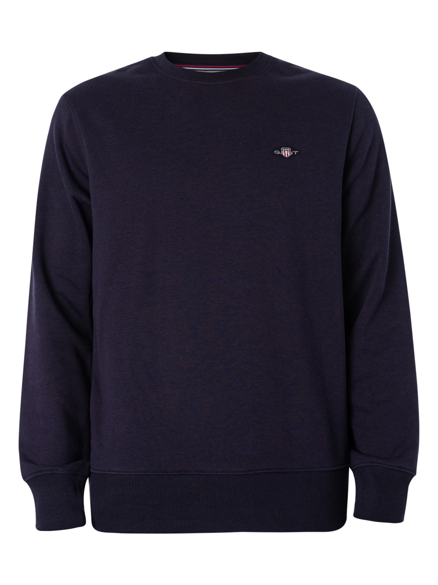 GANT Shield Crew Neck Sweatshirt - Evening Blue 6 GANT Shield Crew Neck Sweatshirt - Evening Blue - Image 6