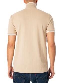 G-Star RAW Dunda Slim Stripe Polo Shirt - Westpoint Khaki -Standout Fashion Shop 47970c
