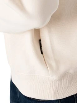 G-Star RAW Skipper Loose Fit 1/4 Zip Sweatshirt - Eggnog -Standout Fashion Shop 47972e