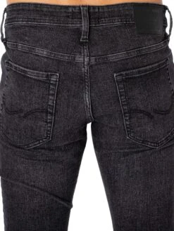 Jack & Jones Glenn Original 270 Slim Jeans - Black Denim -Standout Fashion Shop 47978d