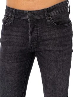 Jack & Jones Glenn Original 270 Slim Jeans - Black Denim -Standout Fashion Shop 47978e