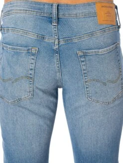 Jack & Jones Glenn Original 770 Slim Jeans - Light Blue Denim -Standout Fashion Shop 47979d