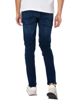 Jack & Jones Glenn Original 775 Slim Jeans - Dark Blue Denim -Standout Fashion Shop 47980c