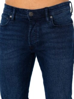 Jack & Jones Glenn Original 775 Slim Jeans - Dark Blue Denim -Standout Fashion Shop 47980e