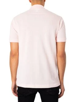 Lacoste Classic Fit Polo Shirt - Light Pink -Standout Fashion Shop 47987c