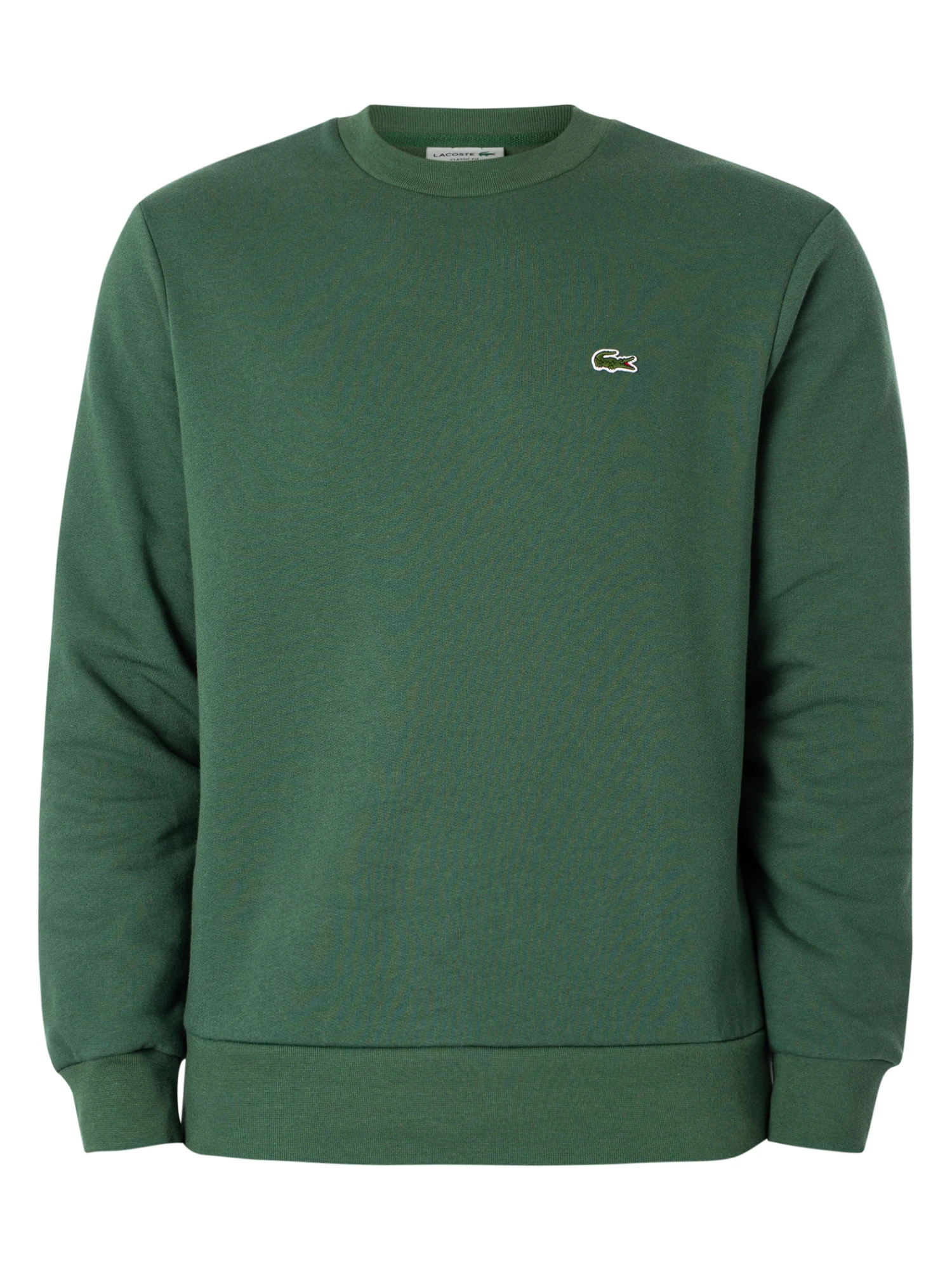 Lacoste Embroidered Logo Sweatshirt - Dark Green 6 Lacoste Embroidered Logo Sweatshirt - Dark Green - Image 6