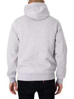 Lacoste Embroidery Logo Hoodie - Grey Heather 8 Lacoste Embroidery Logo Hoodie - Grey Heather -Standout Fashion Shop 47996c