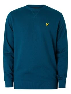 Lyle & Scott Logo Crew Sweatshirt - Apres Navy 9 Lyle & Scott Logo Crew Sweatshirt - Apres Navy -Standout Fashion Shop 48020e
