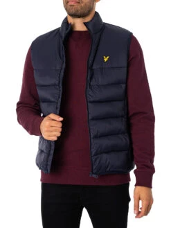 Lyle & Scott Wadded Gilet - Dark Navy