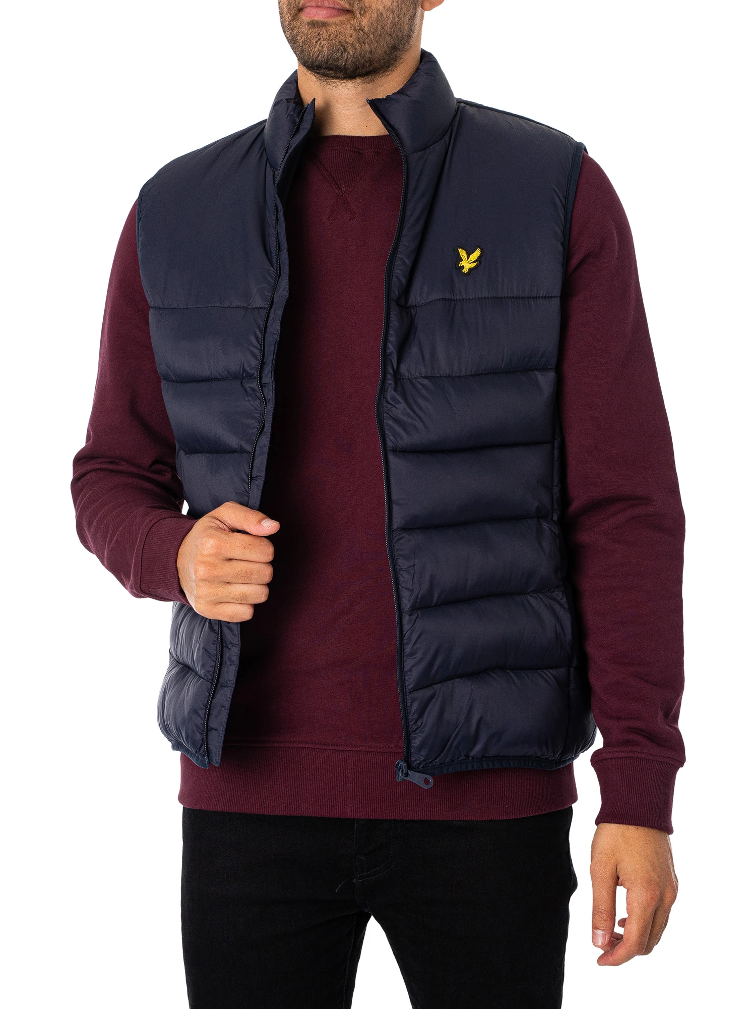 Lyle & Scott Wadded Gilet - Dark Navy 1 Lyle & Scott Wadded Gilet - Dark Navy