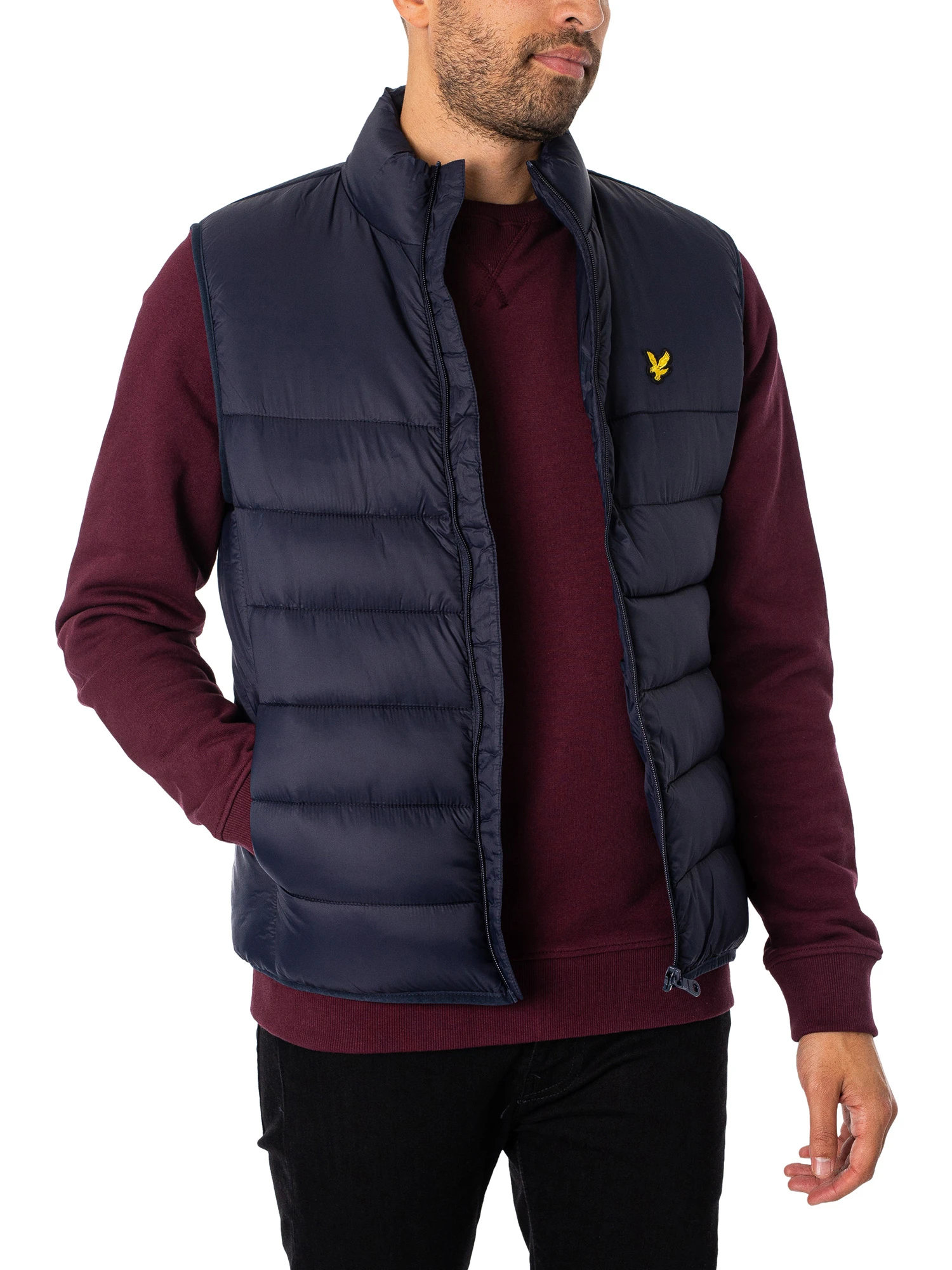 Lyle & Scott Wadded Gilet - Dark Navy 2 Lyle & Scott Wadded Gilet - Dark Navy - Image 2
