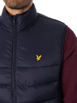 Lyle & Scott Wadded Gilet - Dark Navy 10 Lyle & Scott Wadded Gilet - Dark Navy -Standout Fashion Shop 48026d
