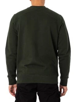 MA.STRUM Printed Chest Logo Sweatshirt - Oil Slick 8 MA.STRUM Printed Chest Logo Sweatshirt - Oil Slick -Standout Fashion Shop 48039c