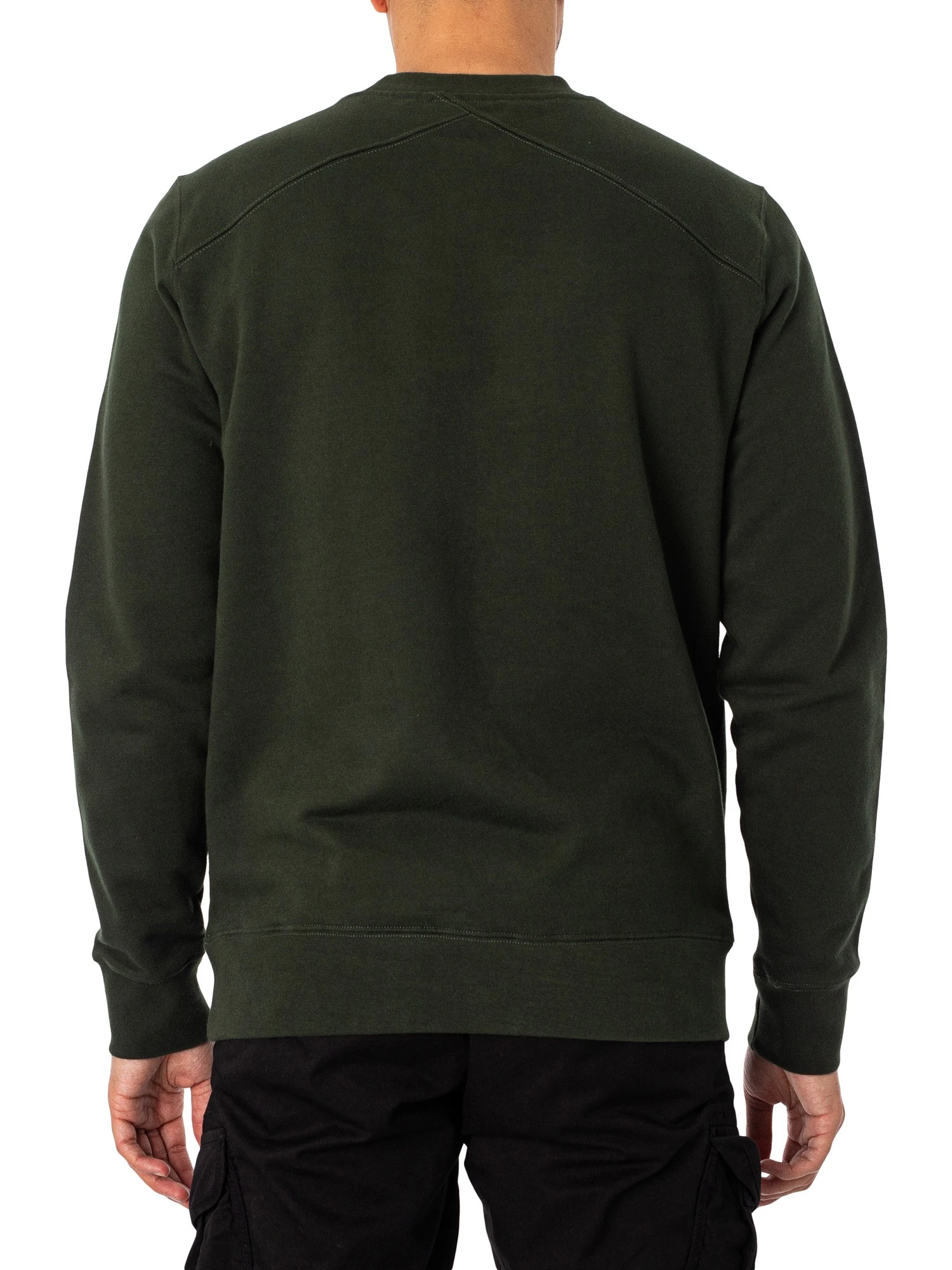 MA.STRUM Printed Chest Logo Sweatshirt - Oil Slick 3 MA.STRUM Printed Chest Logo Sweatshirt - Oil Slick - Image 3