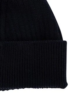 MA.STRUM Rib Beanie Hat - Dark Navy -Standout Fashion Shop 48040d