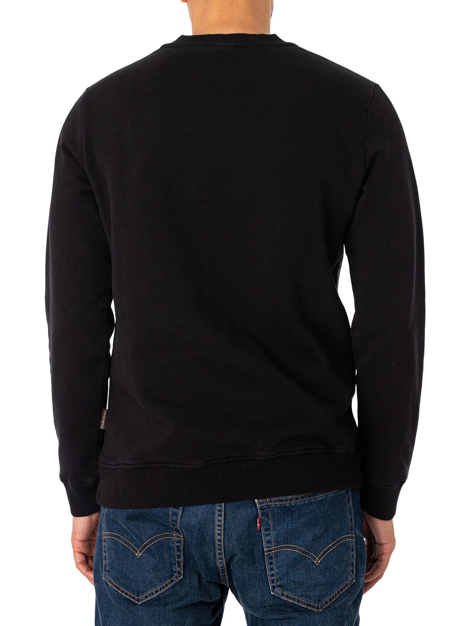 Napapijri Balis Sweatshirt - Black 3 Napapijri Balis Sweatshirt - Black - Image 3