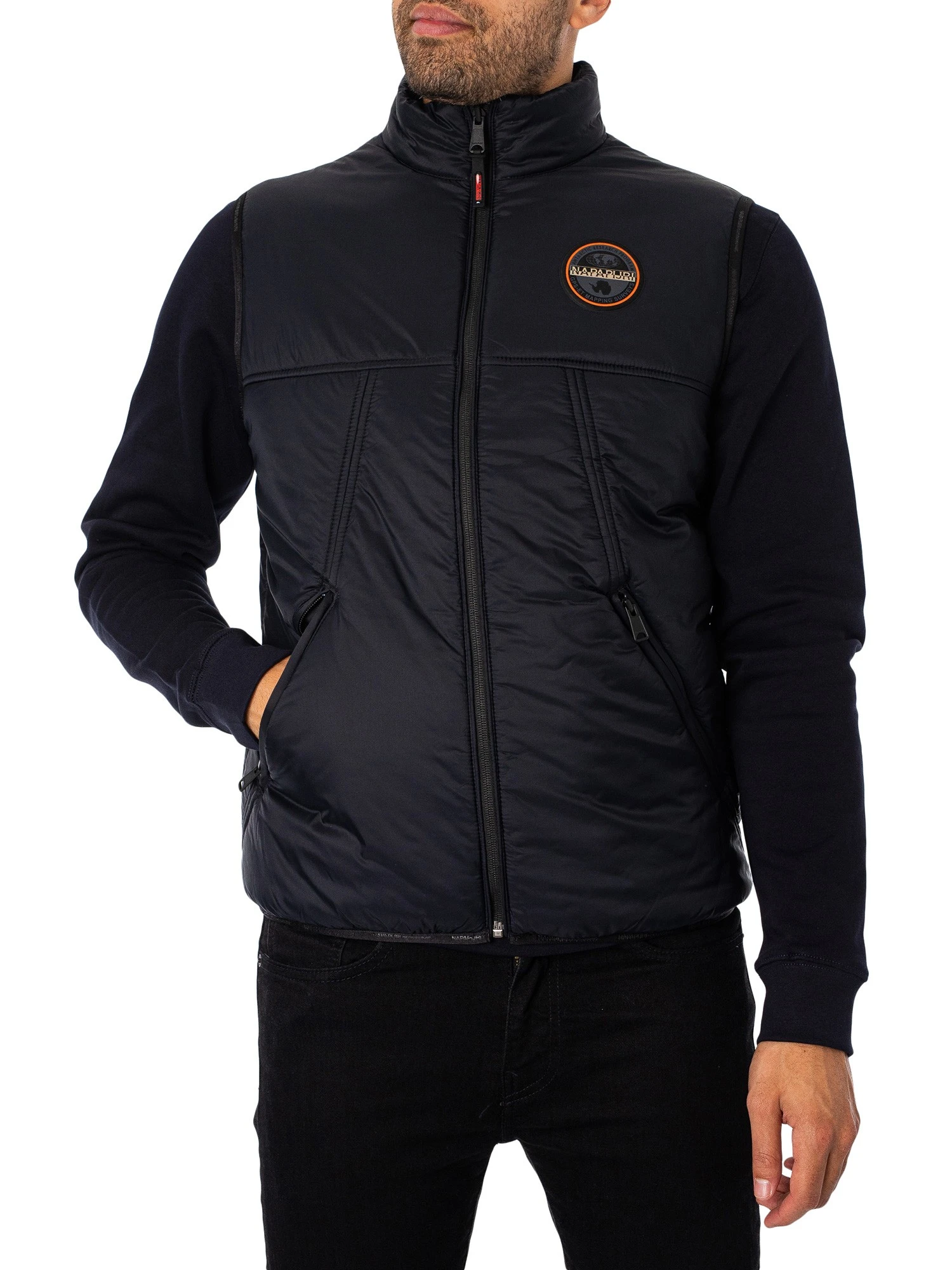 Napapijri Hubert Gilet - Black 1 Napapijri Hubert Gilet - Black