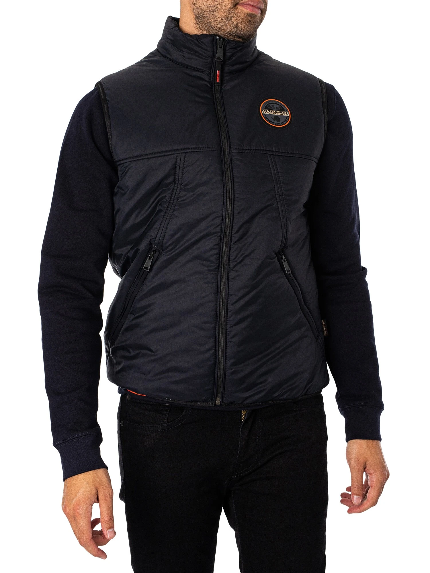 Napapijri Hubert Gilet - Black 2 Napapijri Hubert Gilet - Black - Image 2