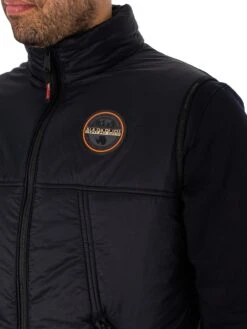 Napapijri Hubert Gilet - Black 10 Napapijri Hubert Gilet - Black -Standout Fashion Shop 48046d