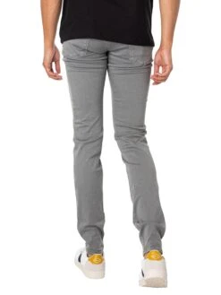 Replay Hyperflex Anbass Slim Fit Jeans - Light Grey -Standout Fashion Shop 48058c