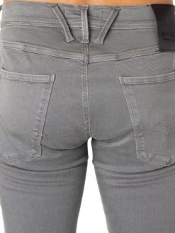 Replay Hyperflex Anbass Slim Fit Jeans - Light Grey -Standout Fashion Shop 48058d