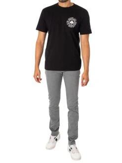 Replay Hyperflex Anbass Slim Fit Jeans - Light Grey -Standout Fashion Shop 48058f