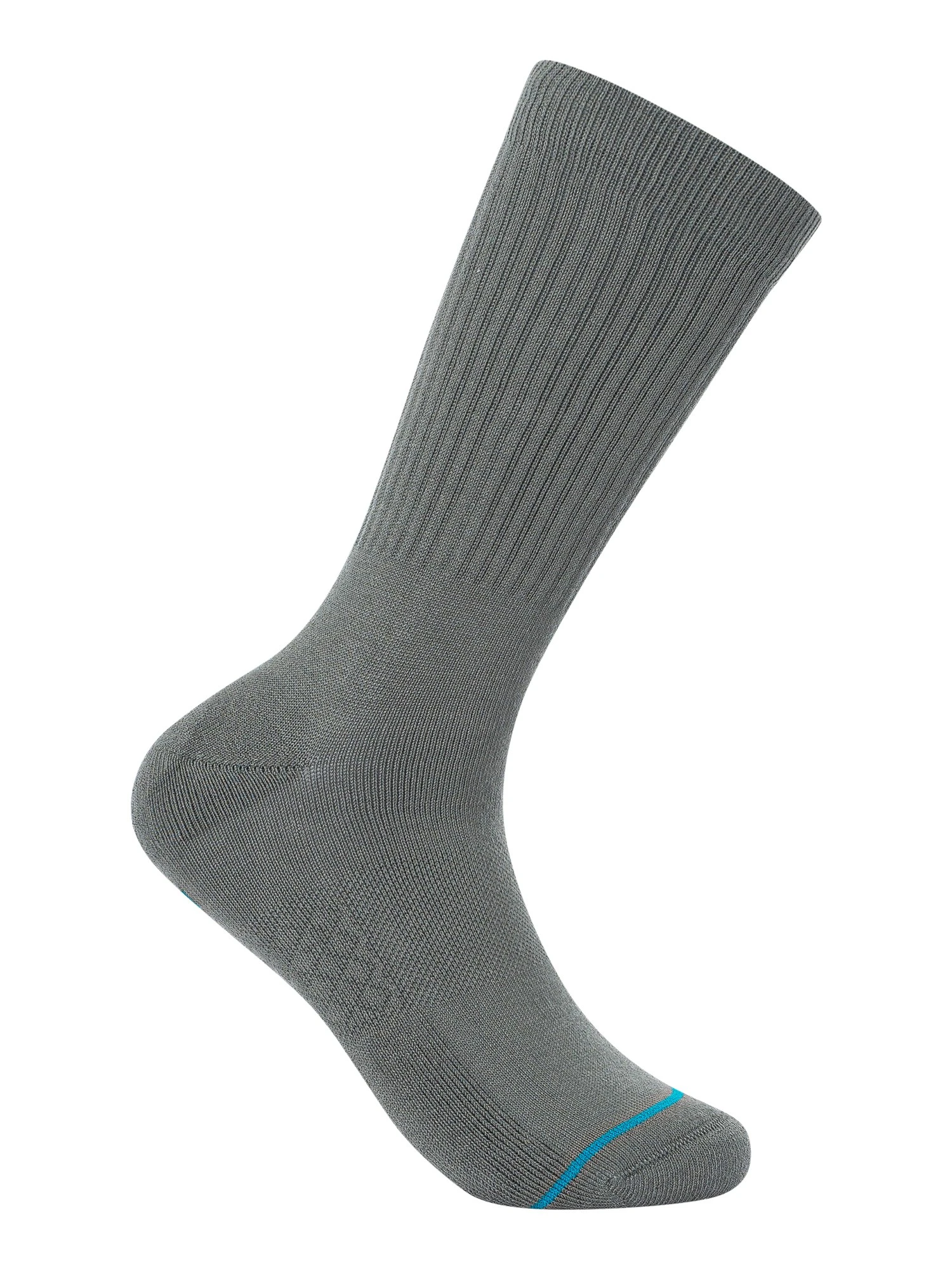 Stance 3 Pack Icon Crew Socks - Green 2 Stance 3 Pack Icon Crew Socks - Green - Image 2